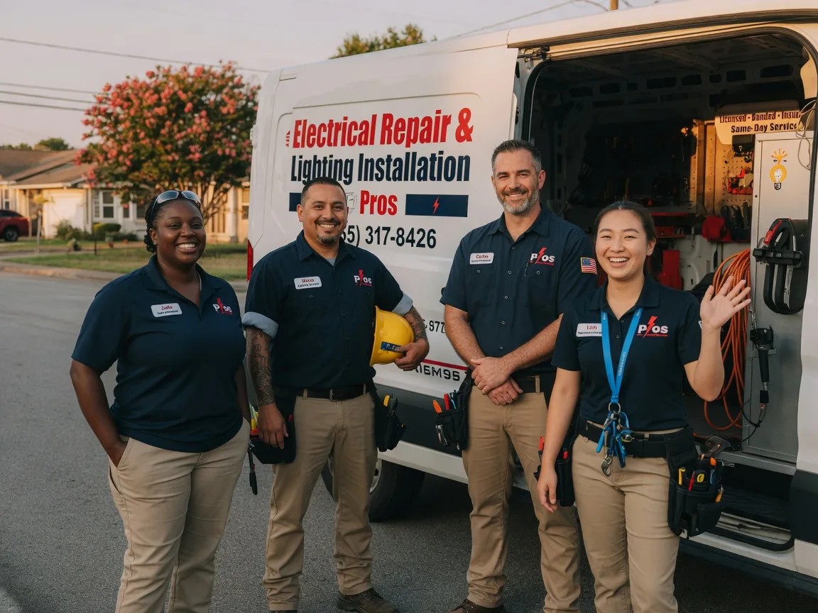 Licensed Electrician company in Placedo, TX